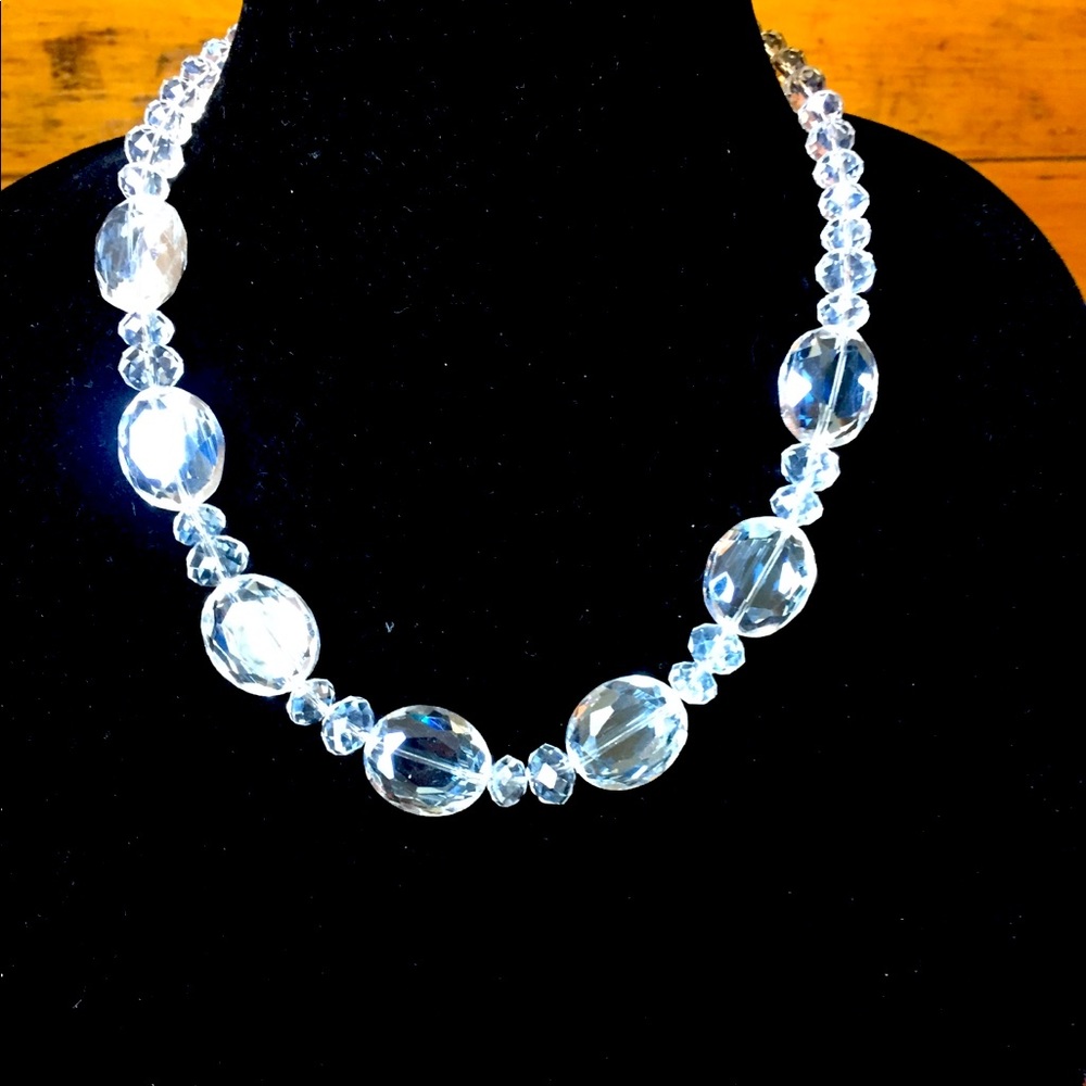 Gorgeous Chunky Glass Necklace